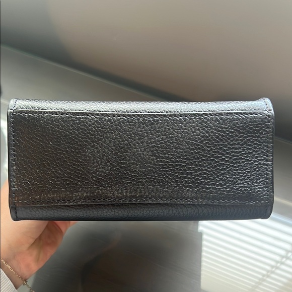 Coach Black Leather Tote Bag - Picture 2 of 5